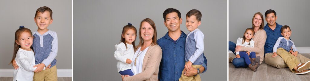 Family photo color schemes for your family photo shoot.