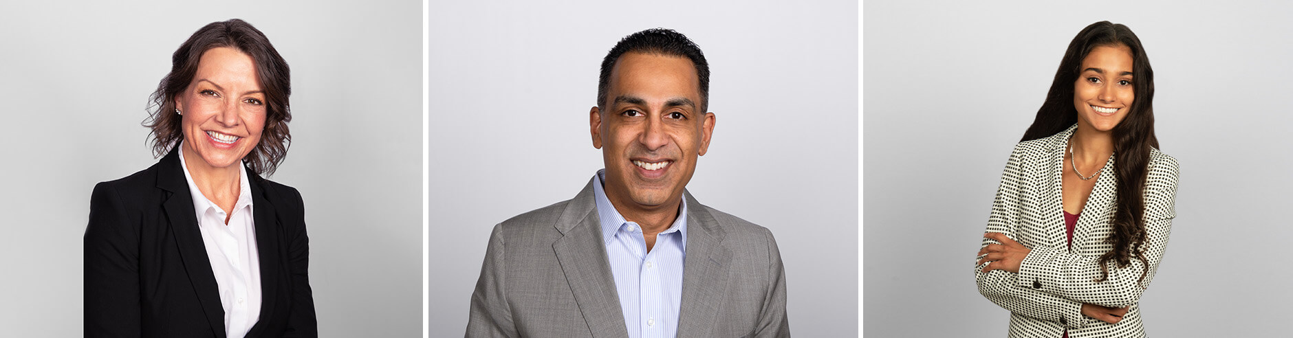 Corporate headshots for business captured by JCPenney Portraits.