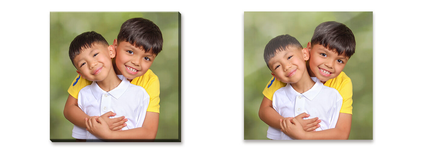 12x12 Canvas & Metal print wall decor featuring child photography taken at JCPenney Portrait Studios.