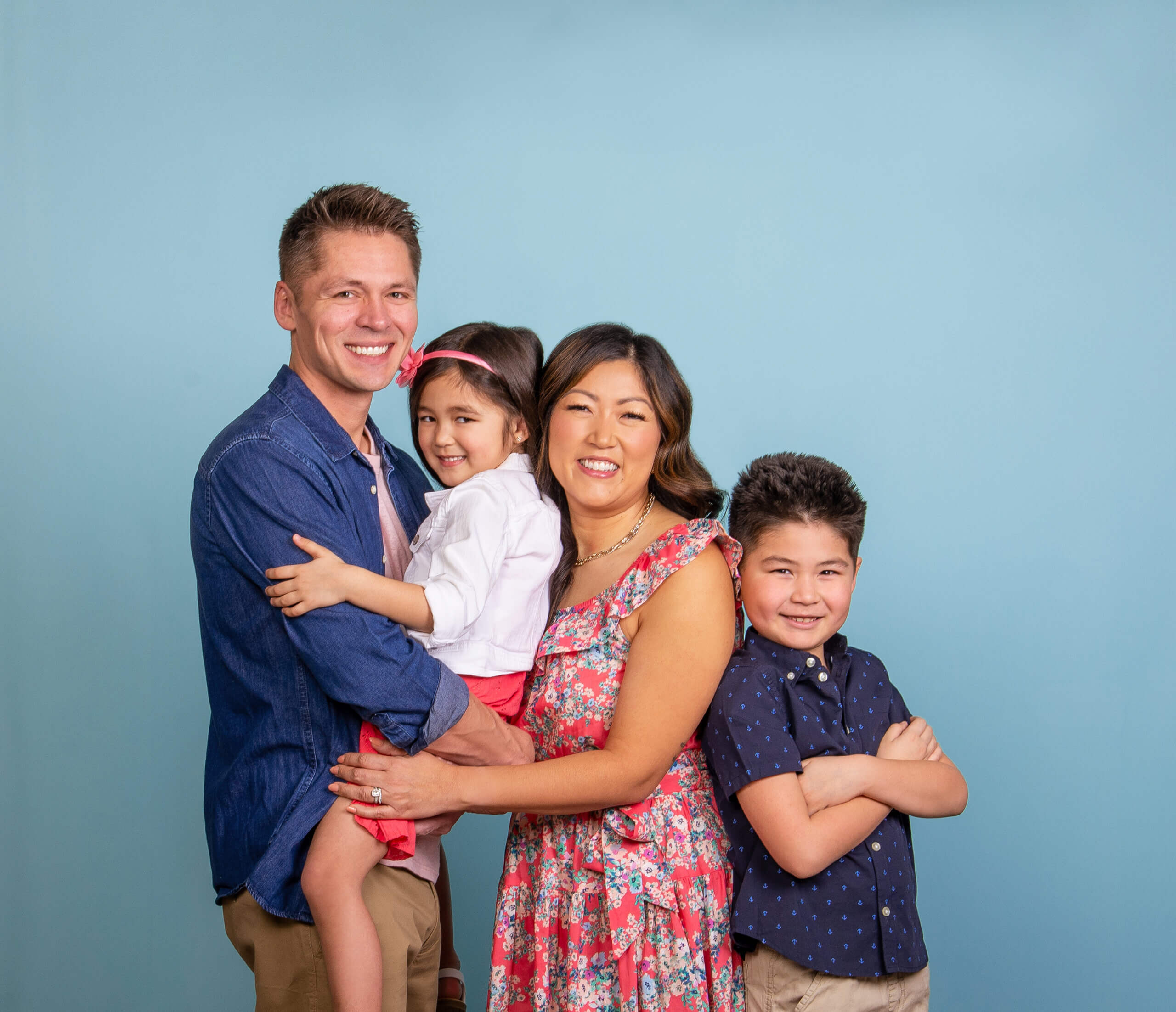 Family photography captured at JCPenney Portraits.